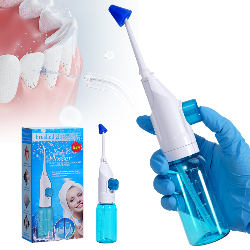 Oral Irrigator Flosser - Irrigador Bucal Portátil de Alta Presión,