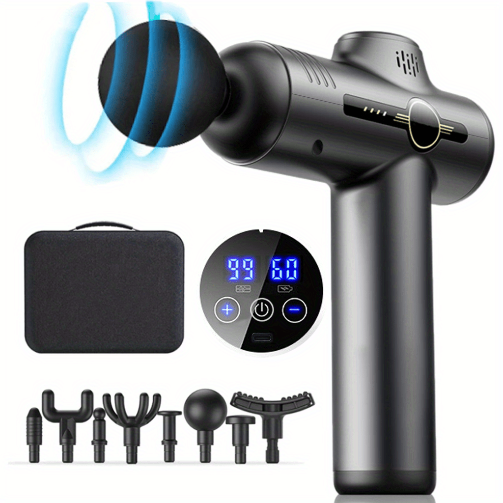 Massage Gun Deep Tissue - Pistola de masaje de 99 niveles,