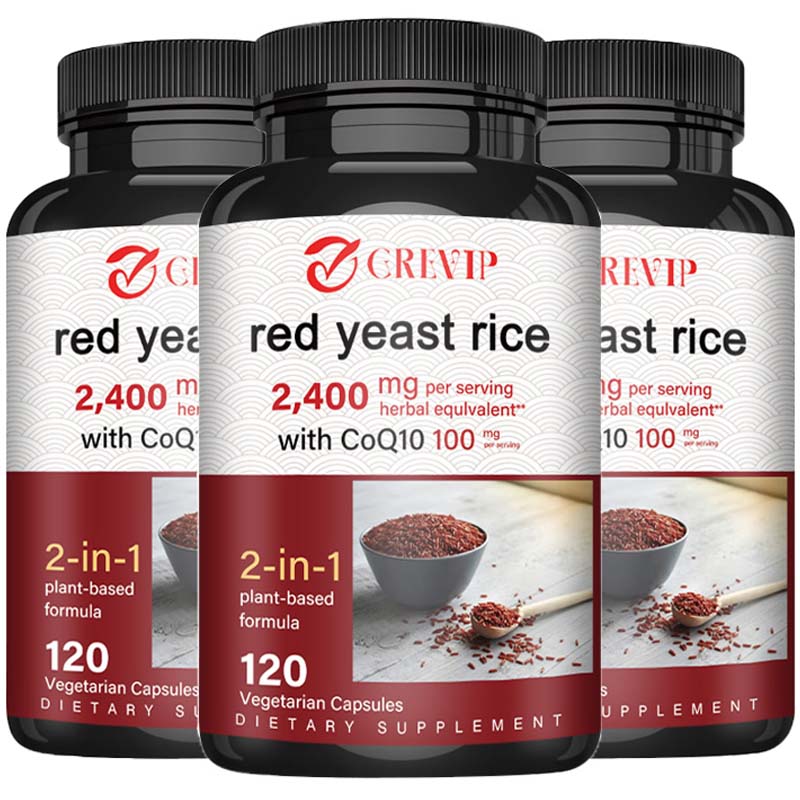 Health And Wellness Promotion - Cápsulas de arroz con levadura roja: