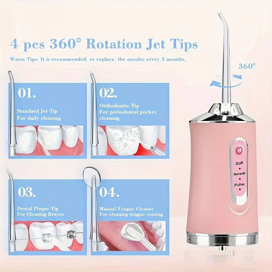 Juego de 4/8/12 Boquillas Dent - Oral Irrigator Flosser reseña y precio