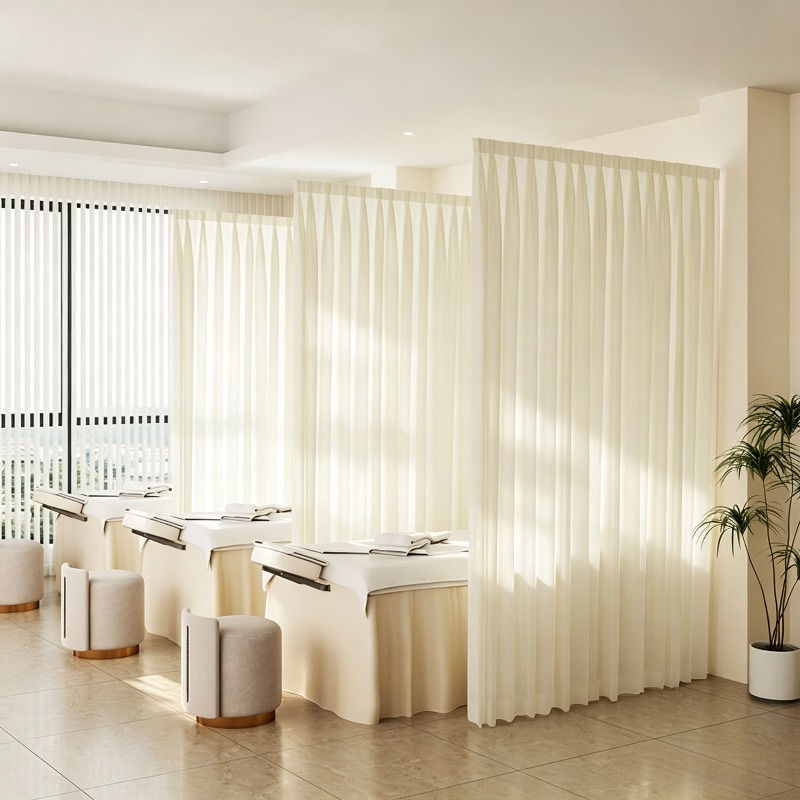 Cortina de Privacidad Curva en - Health Within Wellness Center reseña y precio