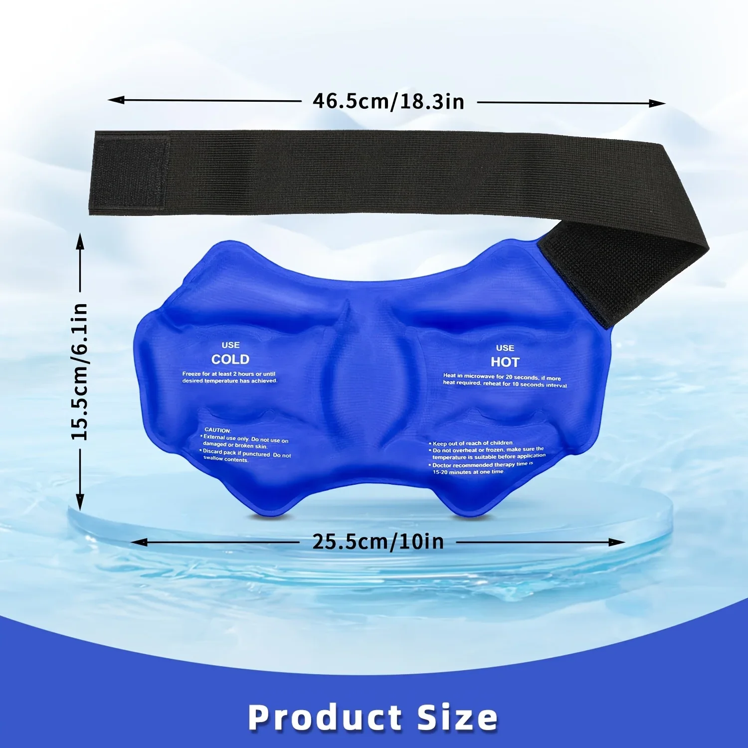 Compresa de hielo reutilizable - Health Wellness Activities reseña y precio