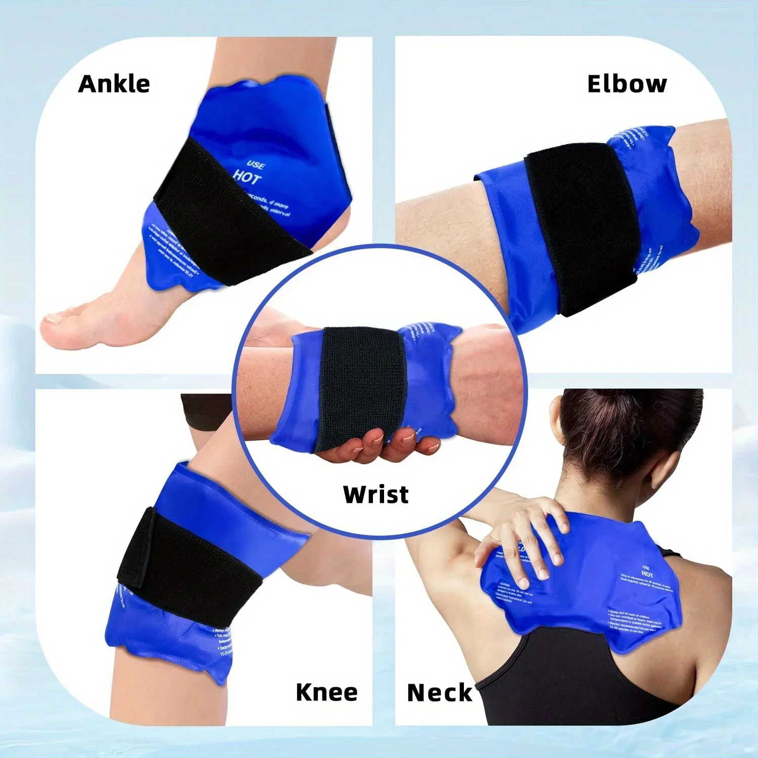 Compresa de hielo reutilizable - Health Wellness Activities reseña y precio
