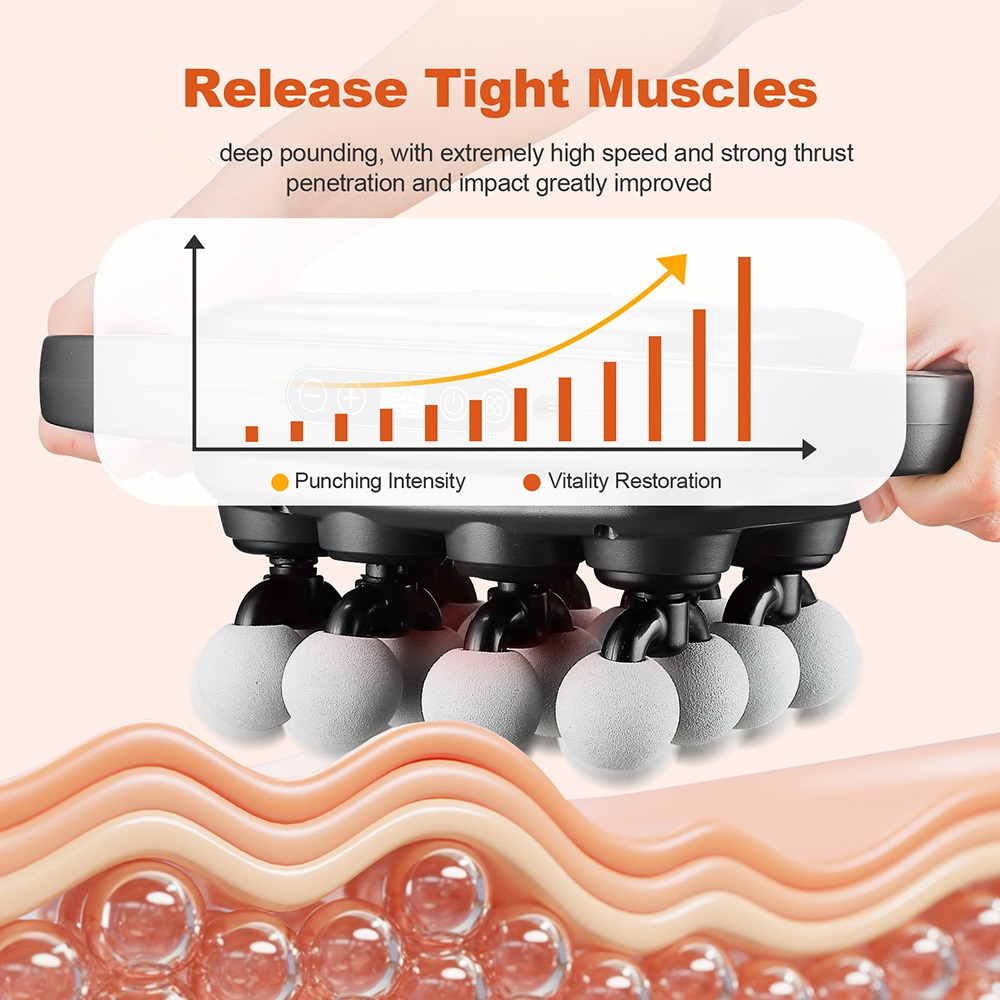 Pistola de Fascia de 16 cabeza - Massage Gun Deep Tissue reseña y precio
