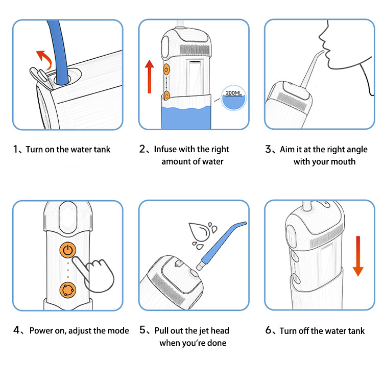 Irrigador bucal inalámbrico IP - Oral Irrigator Flosser reseña y precio