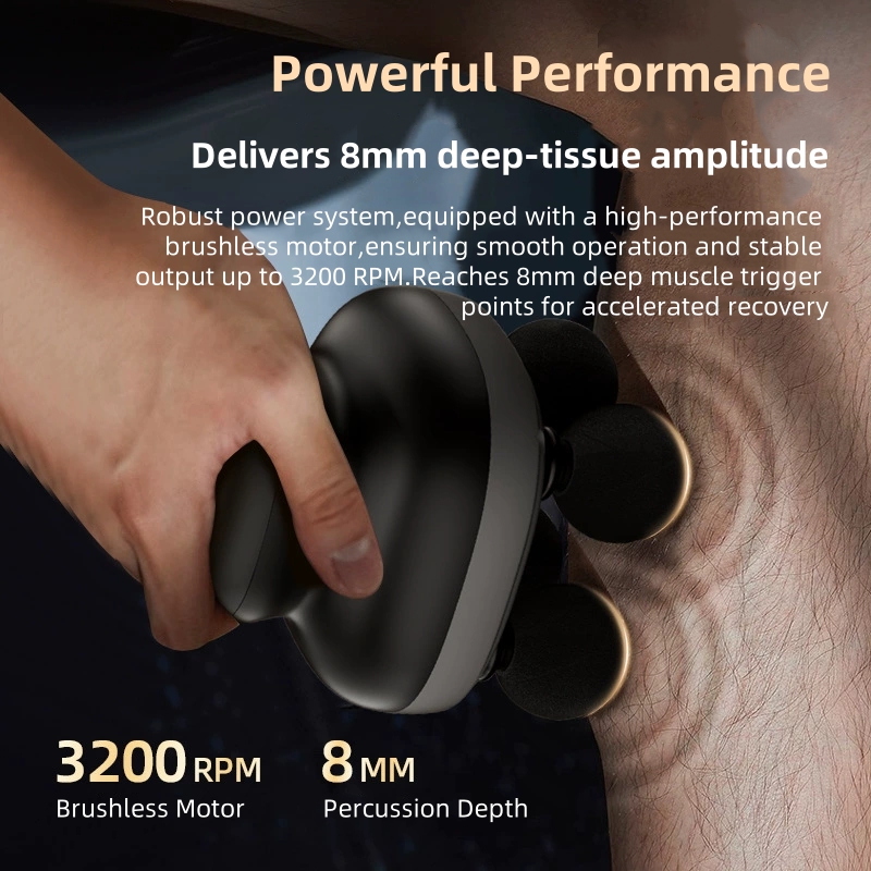 Pistola de Fascia de mano de 4 - Massage Gun Deep Tissue reseña y precio